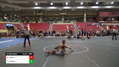 61 lbs 1st Place Match - Knox Chavez, Pomona Elite vs Kroy Wolfe, Blackwell Wrestling Club