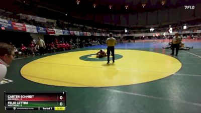 141 lbs Finals (2 Team) - Felix Lettini, Wisconsin vs Carter Schmidt, Oklahoma