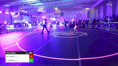 58 lbs Consolation - Mac Oberg, Idaho Gold vs Adam Wallace, Team Real Life