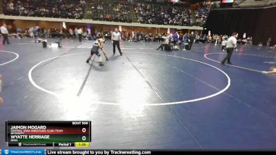 95 lbs Champ. Round 1 - Jaimon Mogard, Central Iowa Wrestling Club /Team Intensity vs Wyatte Herriage, Iowa