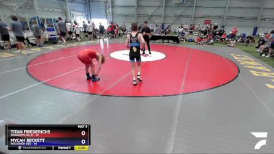 113 lbs Placement Matches (16 Team) - Titan Friederichs, Minnesota Blue vs Mycah Beckett, Wisconsin Red