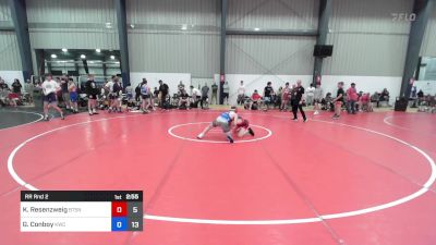 57 kg Rr Rnd 2 - Konnor Resenzweig, Beat The Streets NYC vs Gannon Conboy, Knights Wrestling Club