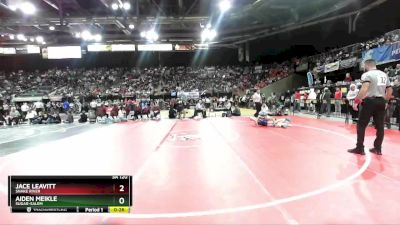 3A 120 lbs Cons. Round 2 - Jace Leavitt, Snake River vs Aiden Meikle, Sugar-Salem