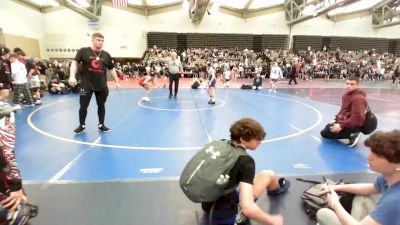 96-I lbs Round Of 32 - Joseph Eboli, Red Nose Wrestling School vs Ryder Smith, Hauppauge