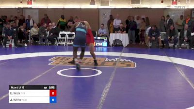 79 kg Round Of 16 - Evan Wick, Titan Mercury Wrestling Club (TMWC) vs Jaison White, New England Regional Training Center