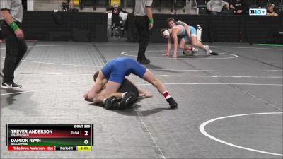 125 Consi Quarterfinal - Damion Ryan, Bellarmine vs Trever Anderson, Unattached