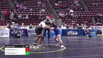 235 lbs Quarterfinal - Kayla Henderson, South Western-G vs Mylah Steinbuch, Bedford-G