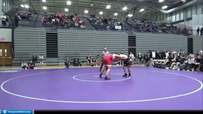 285 lbs Quarterfinals (8 Team) - Paul Clark, Crown Point vs Peyton Kendall, Penn