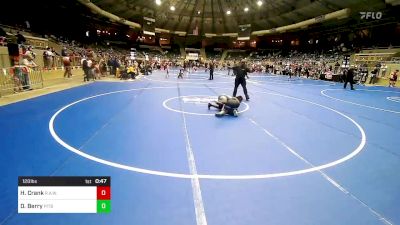 120 lbs Rr Rnd 5 - Hazen Crank, R.A.W. vs Donovan Berry, Pitbull Wrestling Academy