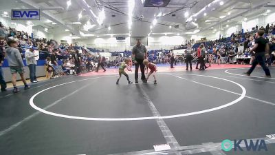 37 lbs Rr Rnd 1 - Jett Hamm, Pocola Youth Wrestling vs Finlee Bowman, Team Tulsa Wrestling Club