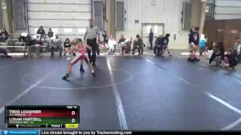 96 lbs Round 2 (8 Team) - Treig Loughner, All American vs Logan Hartzell, Warhawks Red