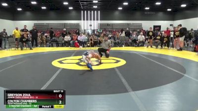 70 lbs Placement Matches (8 Team) - Greyson Zoul, Junior Terps Xtreme (MY) vs Colton Chambers, Team Missouri (MO)