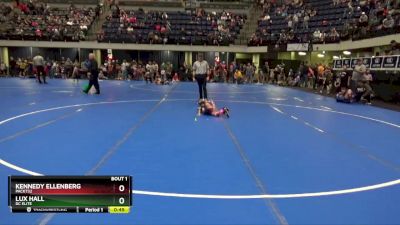 45 lbs Round 1 - Kennedy Ellenberg, Pack732 vs Lux Hall, DC Elite