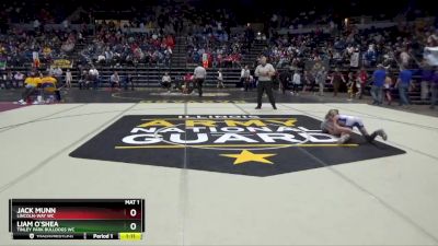 74 lbs Cons. Round 2 - Jack Munn, Lincoln-Way WC vs Liam O`Shea, Tinley Park Bulldogs WC