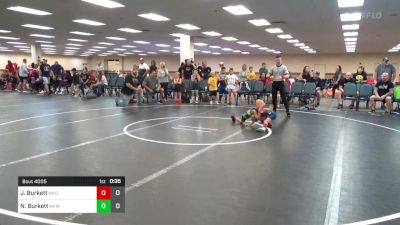 45 lbs Rr Rnd 1 - Jonah Burkett, K4 OMP vs Niko Burkett, K4 Mat Assassins Black