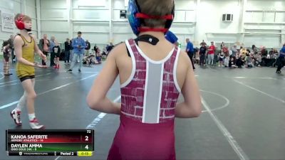 76 lbs Quarterfinals (8 Team) - Roman Davis, Armory Athletics vs Barrett Collins, Ohio Gold 24K