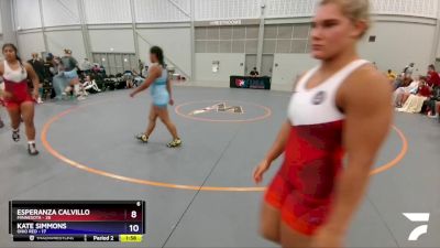 180 lbs Round 2 (4 Team) - Kami Senlycki, Minnesota vs Laney Oliver, Ohio Red