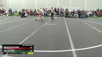 132 lbs Placement Matches (8 Team) - Braxton Peacher, Nebraska Blue vs Kellen Hurd, South Dakota Fury