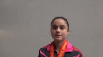 Meredith Sylvia Parkettes on her AA Win