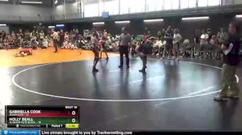 110 lbs Round 4 (6 Team) - Gabriella Cook, Alpha Elite vs HOLLY BEALL, Alabama Elite Black&nbsp;