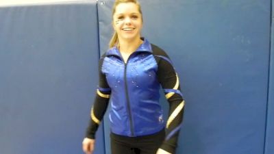 Michigan Jr. Stephanie Colbert talks exciting floor rotation and getting back into the gym