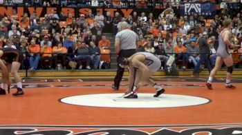 184 lbs match Nick Vetterlein VTech vs. Austin Moorehead Oregon State