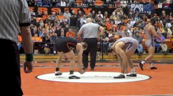 197 lbs match Derrick Borlie VTech vs. Taylor Meeks Oregon State