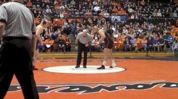 285 lbs match Chad Hanke Oregon State vs. Ben Apland Mich