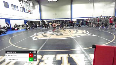 184 lbs Quarterfinal - Simon Taraska, Norwich vs Dante Gutbrod, Williams