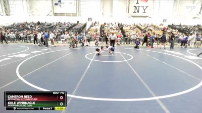 41 lbs Cons. Semi - Kole Windnagle, Akron Wrestling Club vs Cameron Reed, Revolution Elite Wrestling