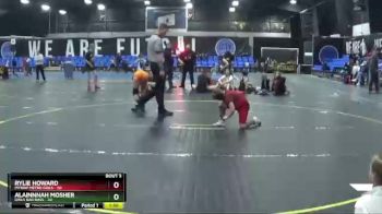 108 lbs Round 2 (4 Team) - Rylie Howard, MYWAY Metro Girls vs Alainnnah Mosher, Girls Bad Bass