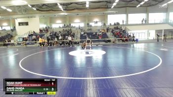 141 lbs Cons. Semi - David Panda, Baldwin Wallace vs Noah Hunt, Pennsylvania College Of Technology