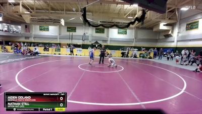 80 lbs Cons. Round 2 - Aiden Odland, Redfield Youth Wrestling vs Nathan Still, Upton Mat Cats