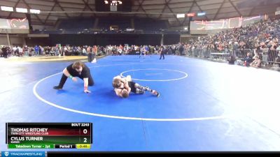 78 lbs Cons. Semi - Thomas Ritchey, Twin City Wrestling Club vs Cylus Turner, NWWC