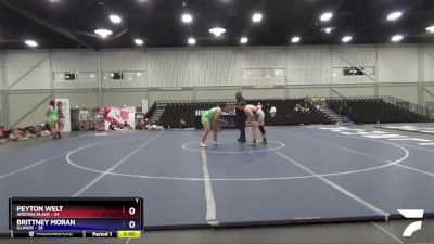 200 lbs 2nd Place Match (16 Team) - Peyton Welt, Arizona Black vs Brittney Moran, Illinois