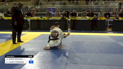 AREN SIMON BESSON vs ERMILIO LUCAS FERREIRA LIMA 2024 Pan Jiu Jitsu IBJJF Championship