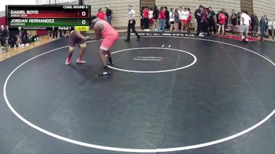 285 lbs Cons. Round 3 - Daniel Boyd, Arbor View vs Jordan Hernandez, Eldorado