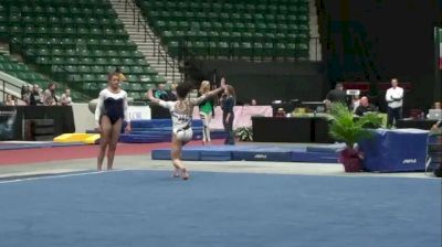 Nastia Liukin Interviews Rebecca Bross at the WOGA Classic