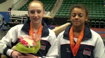 Team Great Britain: Rhyannon Jones and Ellie Downie