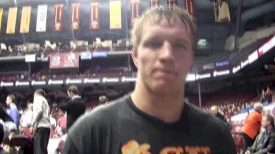 Blake Rosholt after his OT win