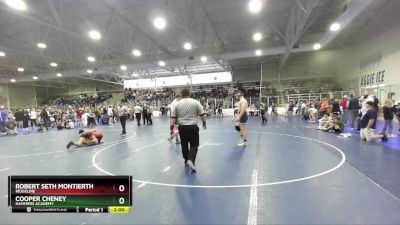 220 lbs Cons. Round 2 - Robert Seth Montierth, Ridgeline vs Cooper Cheney, Hammers Academy