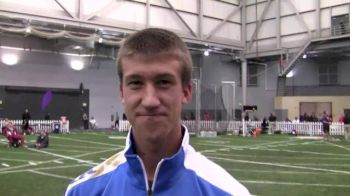 Lane Werley after 5k/3k double at the 2013 MPSF Champs