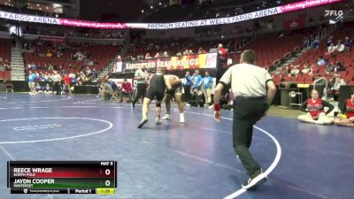 2A-215 lbs Cons. Round 5 - Jaydn Cooper, Winterset vs Reece Wrage, North Polk