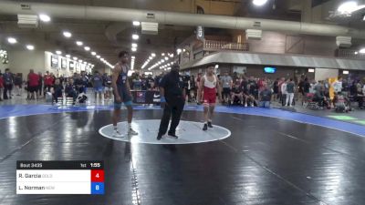 79 kg Rnd Of 64 - Richard Garcia, Golden Hawks Wrestling Club vs Lorenzo Norman, New Jersey