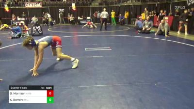 97 lbs Quarterfinal - Dominick Morrison, Hatboro-Horsham vs Kamdyn Borrero, Millcreek