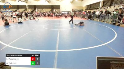 49 lbs Rr Rnd 3 - Levi Palermo, New England Gold vs Asa Toth, Warrior WC