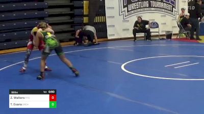 96 lbs Quarterfinal - Zachary Walters, Fitch Trained vs Tyrone Evans, Orchard South WC