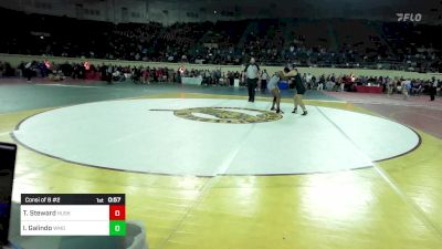 150 lbs Consi Of 8 #2 - Teegan Steward, Husky Wrestling Club vs Izabella Galindo, Westmoore