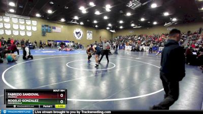 126 lbs Cons. Round 2 - Rogelio Gonzalez, Farmersville vs Fabrizio Sandoval, Valencia