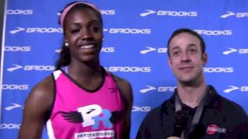 Sasha Wallace Cali girl gets Hurdle Title 2013 Brooks PR Invitational